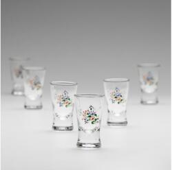 Výrobce po 1 ks Készlet 6x likőrös üveg csokor motívummal no. 3 (KK01078C)