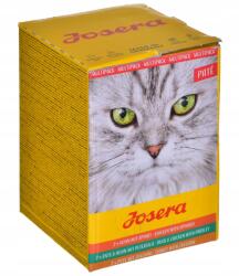 Josera Multipack Pate Csirke kacsa pulyka nedves macskaeledel 6x85 g