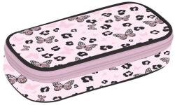 KARTON P+P Carcasă Oxybag JUMBO - OXY NEXT Fluture roz (8-90325) Penar