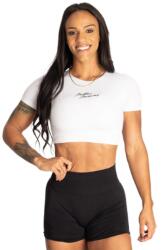Better Bodies - Be Relentless Tee - Női Crop - Fehér