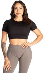 Better Bodies - Be Relentless Tee - Női Crop - Fekete