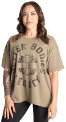 Better Bodies - Legacy Oversized Tee - Női Póló - Mosott Zöld