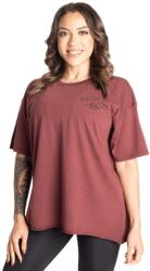 Better Bodies - Relentless Oversized Tee - Női Póló - Mosott Bordó