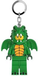 LEGO LED Lite LEGO Minifigurine Figurină Strălucitoare Dragon Verde (HT) Figurina