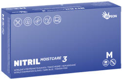 Espeon Gloves Nitril Moistcare3 Powder Free Examination Glows Dark Blue 100 ks mănuși M