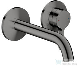 Hansgrohe AXOR ONE falsík alatti mosdó csaptelep 16 cm-es kifolyóval, polírozott fekete króm 48170330 (48170330)