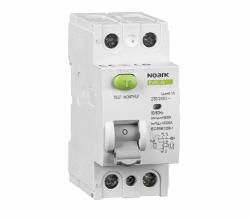 NOARK Electric Fi relé 2P 25A 30mA 6kA "A" ÁVK Ex9L-N 108349 (108349)