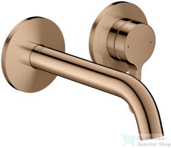 Hansgrohe AXOR ONE falsík alatti mosdó csaptelep 16 cm-es kifolyóval, polírozott vörös arany hatású 48170300 (48170300)
