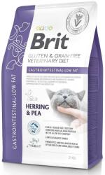 Brit Veterinary Diet Gastrointestinal alacsony zsírtartalmú táp macskáknak 2 kg