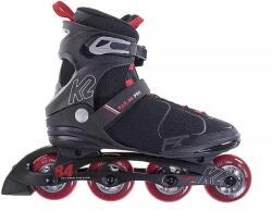 K2 K2 F. I. T 84 Pro Egysoros Görkorcsolya - Fekete/Piros - 41.5 41 fekete|vörös