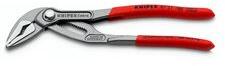KNIPEX Vízpumpafogó autozáró gomb keskeny 61HRC 37mm kulcsnyílás piros Cobra ES KNIPEX - 8751180 (8751180)