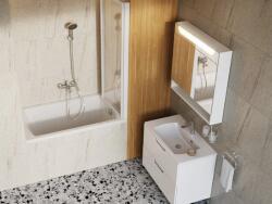 RAVAK CLASSIC II 120x70 N akrilkád (hófehér)