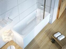 RAVAK Fürdőkád Chrome Slim 160x70 hófehér