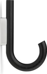 Gejst Cârlig de perete 19 cm, crom negru, stejar (10233) Agatator cuier