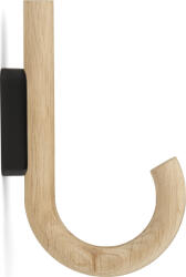 Gejst Cârlig de perete, 19 cm, negru, stejar deschis (10235) Agatator cuier