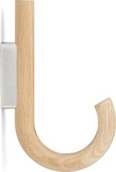 Gejst Cârlig de perete, 19 cm, crom, stejar deschis (10231) Agatator cuier