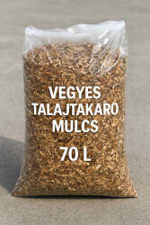  Talajtakaró vegyes mulcs 70L-es kiszerelésben