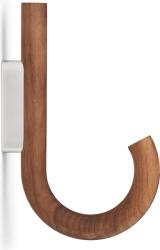 Gejst Cârlig de perete, 19 cm, crom, nuc (10237) Agatator cuier