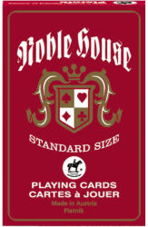 Piatnik Nobel House standard kártyajáték 1 x 55 lap - piros