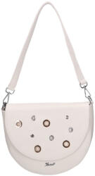 Karen 2477 fehér rostbőr női táska