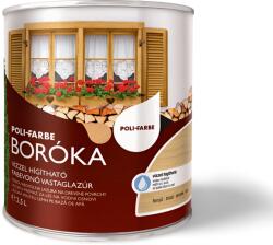 Poli-Farbe Kft Poli-Farbe Boróka vízzel hígítható fabevonó lazúr - Antik tölgy, 2.50 l