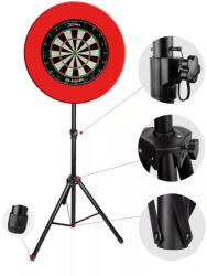 Bullet dart állvány Bullet Hybrid steel és soft táblákhoz, táskával
