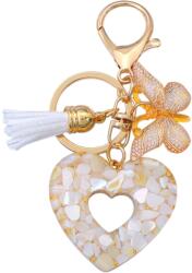 HARAHU Heart kulcstartó - Fehér KP37995