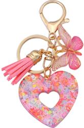 HARAHU Heart kulcstartó - Rózsaszín/Tip2 KP38001