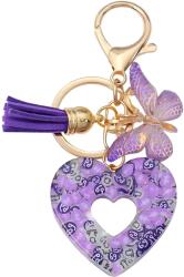 HARAHU Heart kulcstartó - Lila KP37998