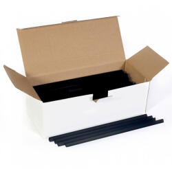 BLUERING Iratsín 8mm, 100 db/doboz, Bluering® fekete (41503FK) - bestoffice