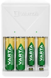 VARTA Elemtöltő, akku Plug töltő + 4 db AA 2100 mAH Varta (57657101451) - bestoffice