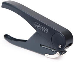 Rapesco Lyukasztó, egylyukú, 23 lap, fém, RAPESCO "Sole", fekete (PF35A0G1) - bestoffice