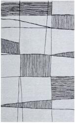 Maze Covor Maze Home Palma, Gri - Negru (diverse dimensiuni), 80x150 cm (PM 03 GREY BLACK _ 135*200) Covor
