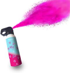 Kingdom of Colors Extinctor cu pudra colorata roz Gender Reveal (mnsp1)
