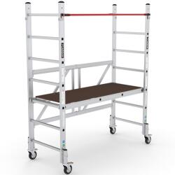 CAGSAN ALL-FLEX Összecsukható kisállvány (Munkamagasság: 2, 9 m) BŐVÍTHETŐ! (CAallflex0) - allvanyaruhaz