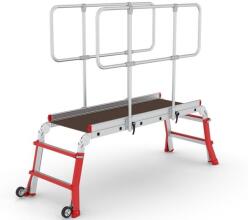 CAGSAN DUALTELE - Teleszkópos összecsukható Kisállvány (Munkamagasság: 2, 9m) (KCP2T)