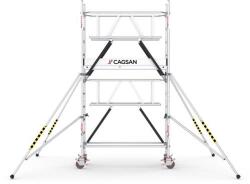 CAGSAN gurulóállvány Protube SN (180)-Munkamagasság: 4, 3m (CAG-SN230_(240))