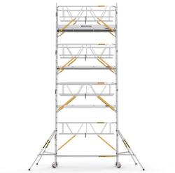 CAGSAN ULTRATUBE USN_SG_(300) gurulóállvány -Új biztonsági szabvány (Munkamagasság: 9m) (USN700_SG_(300))