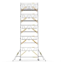 CAGSAN ULTRATUBE USN_SG_(300) gurulóállvány -Új biztonsági szabvány (Munkamagasság: 10, 9m) (USN895_SG_(300))