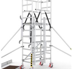 CAGSAN HASZNÁLT CAGSAN gurulóállvány Protube ST (120) 440-Munkamagasság: 6, 4m (CAGST440)