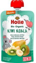 Holle пюре пауч круша, банан и киви 100г