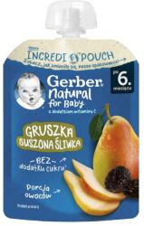 Gerber Пауч Круша и сушени сливи 80г