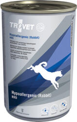 TROVET Dog Hypoallergenic Rabbit RRD konzerves kutyaeledel (6 x 400 g) 2.4kg