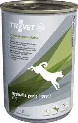 TROVET Dog Hypoallergenic Horse HPD konzerv kutyáknak (12 x 400 g) 4.8kg