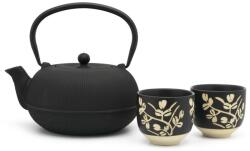Bredemeijer Sichuan 1, 0L Teáskanna 2 bögrével - Fekete (153013) (153013)