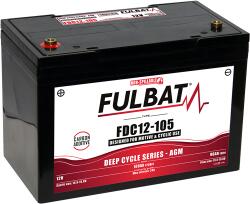 Fulbat Deep Cycle AGM C5/96Ah C20/108Ah