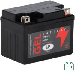 Landport GEL 54Ah LTX4-3/YTX4L-BS