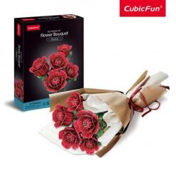 CubicFun Rózsacsokor 265 db-os (3D-P865)