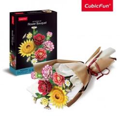 CubicFun Vegyes virágcsokor 285 db-os (3D-P867)