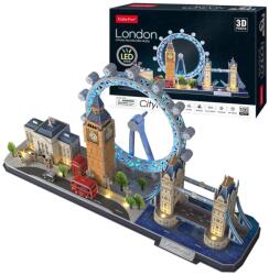 CubicFun London Tower Bridge LED 186 db-os (3D-L532)